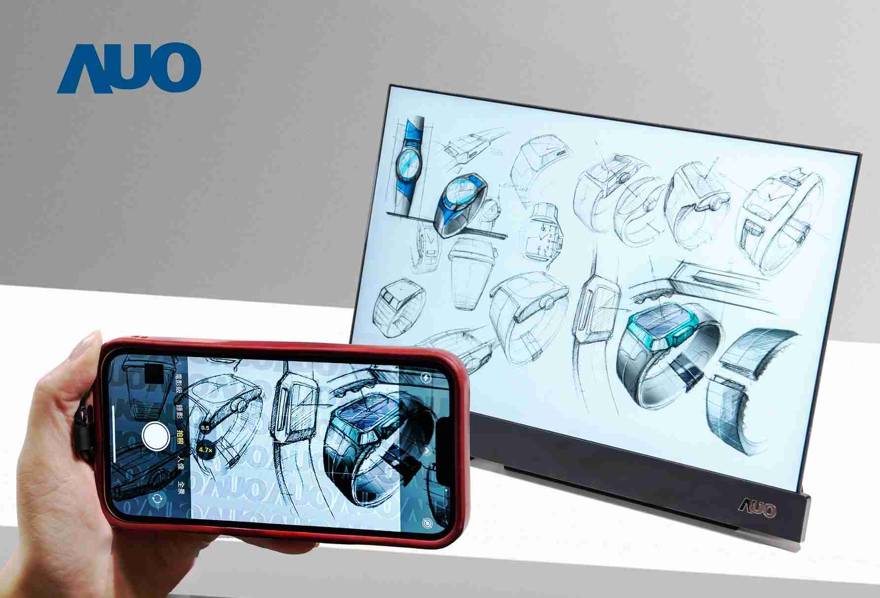 尊时凯龙16吋防窥显示器，，，采用人眼无法察觉、、、相机拍摄时才显现的隐藏式水印技术，，未来可结合AI镜头侦测周围环境，，实时开启或关闭水印，，，大幅提升在公共场域使用显示器的安全性